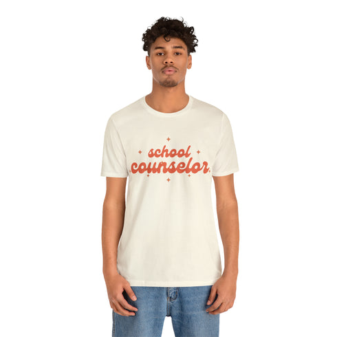 School Counselor Star Tee
